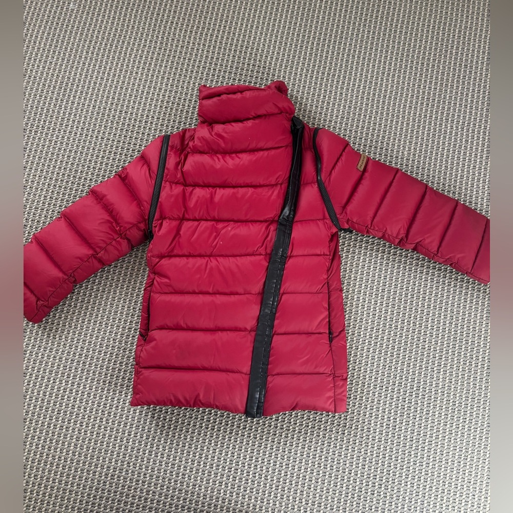 Red Kids Puffer Jacket